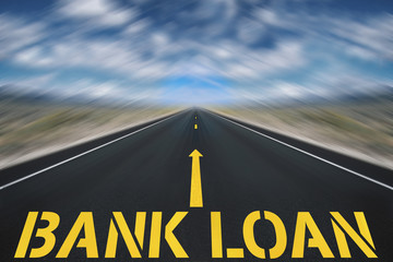 Currency concept  Bank Loan