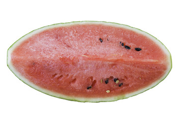 Watermelon isolated on white background  with Clipping path