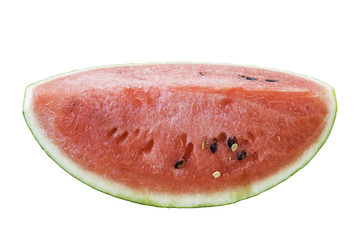 Watermelon isolated on white background  with Clipping path