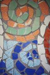 Mosaics background texture