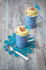 Mug cake Flammekueche