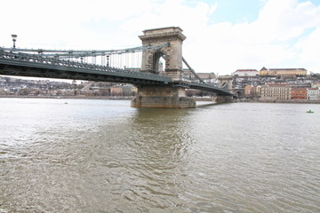 Obraz premium A landscape of Budapest
