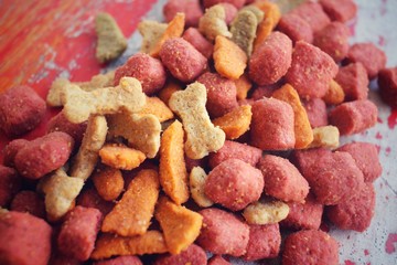 Dry food for dog and cat
