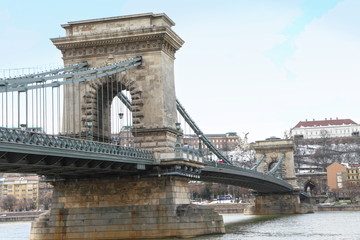 Obraz premium A landscape of Budapest