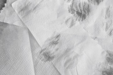 Tissues paper background