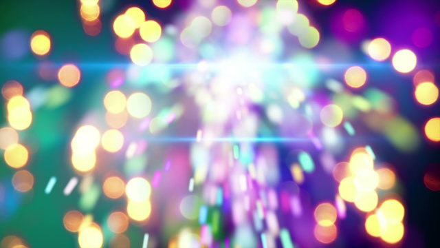 christmas sparkler and lights loopable animation 4k (4096x2304)
