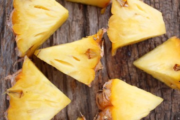Pineapple slices