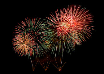 Obraz premium Beautiful firework
