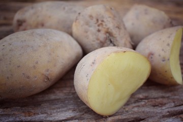 Fresh potatoes