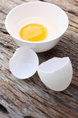 Egg in a bowl