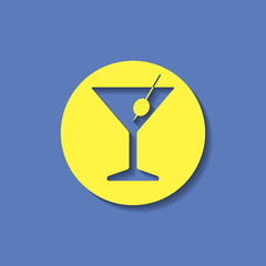 icon of martitni glass