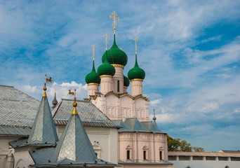 Kremlin in Rostov the Great - a sample ancient Russian architecture