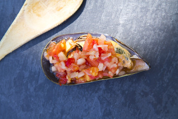 mussels vinaigrette