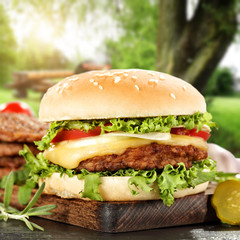 hamburger 