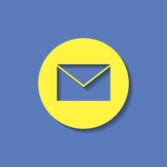vector icon of mail
