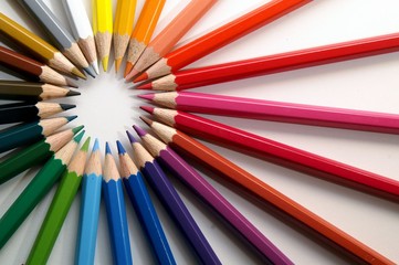 Fototapeta premium olored pencils