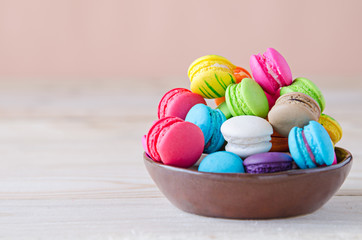 colorful macaron