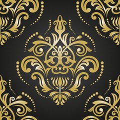 Damask Seamless Vector Pattern