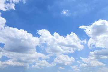Fototapeta premium Blue sky with clouds