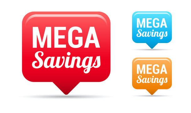 Mega Savings Tags