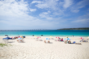 Maehama Beach, Miyako Island, Okinawa, Japan