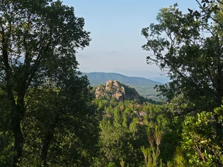 Fototapeten Hügel Les Guilleries montañas de Santa Coloma de Farners  © mercepararols