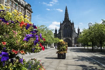 Stickers pour porte Monument Cattedrale di Glasgow