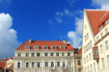 Naklejka na ściany i meble Estonia - Tallinn - Town Hall