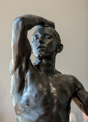 Statue in Rodin Museum in Paris