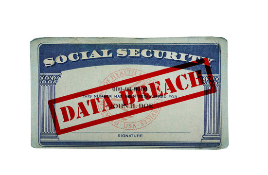 Data breach ID card