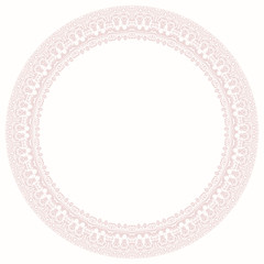 Floral Vector Fine Frame