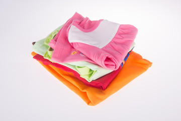 baby clothes on a background
