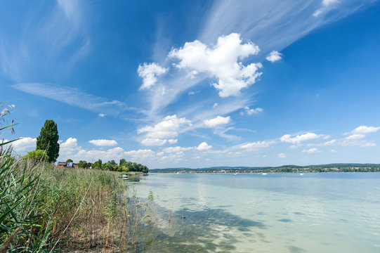 Bodensee von Insel Reichenau