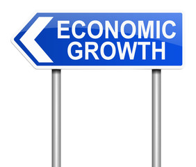 Economic growth concept.