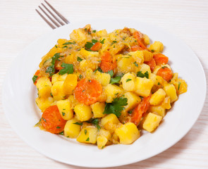 stewed vegetables