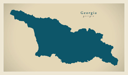 Modern Map - Georgia GE