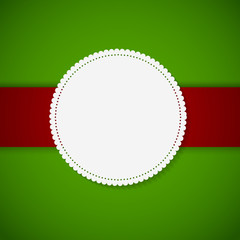 Abstract Christmas and New Year Background. Vector Illustration