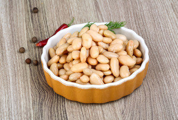 Canned white beans