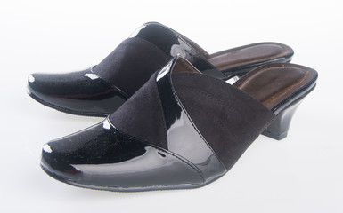 shoe. woman shoe on a background