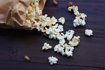 Obraz na płótnie Canvas tasty popcorn