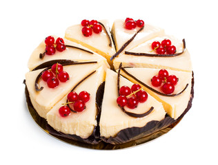 Cake with currant