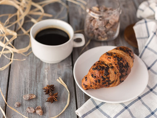 breakfast of coffee