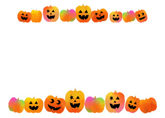 カボチャ　ジャックオーランタン　ハロウィン