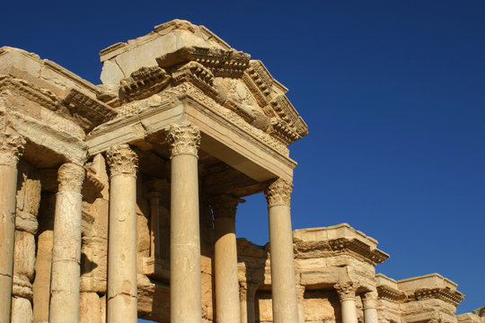 Palmyra, Syria
Dach des Theaters
