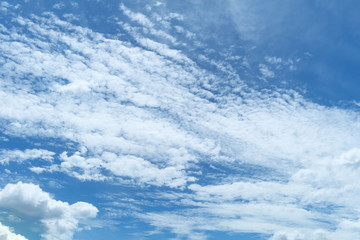 Blue sky with cloud