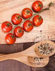 vegetables and spices