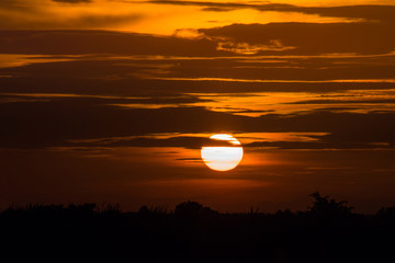 Beautiful sunset