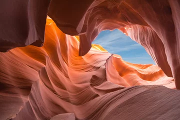 Foto auf Acrylglas Schlucht Antelope Canyon, Arizona, USA, Lake Powell