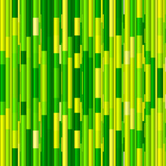 Vivid green bamboo abstract seamless pattern
