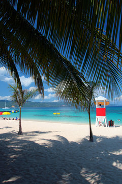 Doctor's Cave Beach Club, Montego Bay, Jamaica..